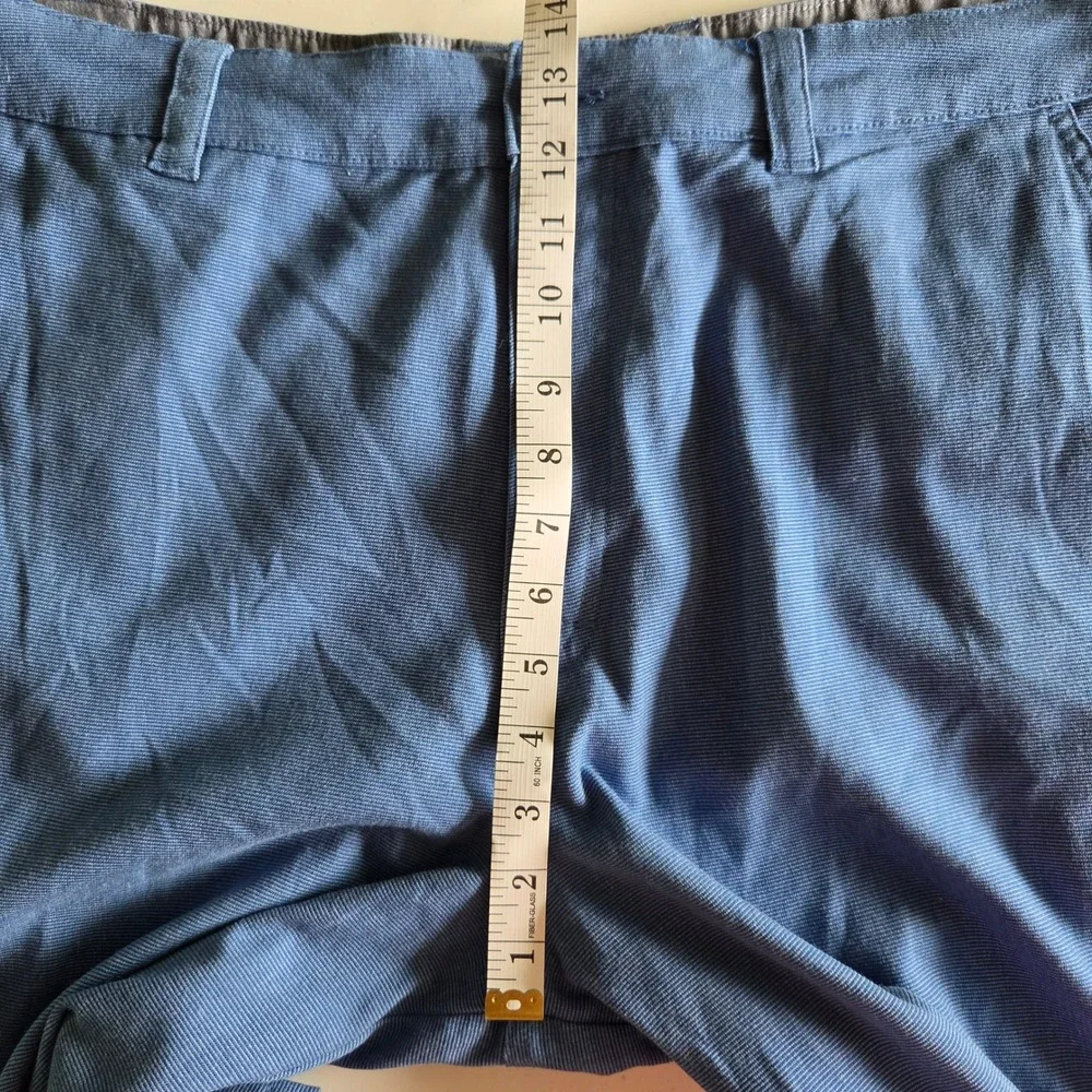 O'Neill Mens Blue Hybrid Walkshorts Textured Quick Dry Surf‎ Shorts Size 40x9.5